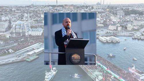 Bilal Erdoğan: Biz sinmeyeceğiz, susmayacağız, Filistin'i unutmayacağız, unutturmayacağız