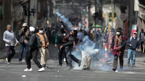 Bolivya'daki hükümet karşıtı protestolarda kan aktı