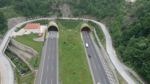 Bolu Dağı Tüneli'ndeki çalışmalar 19 Eylül'de tamamlanacak