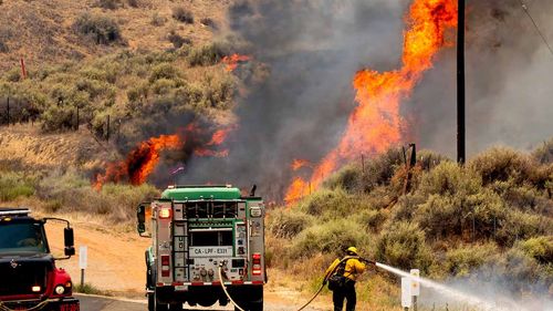 ABD'nin California eyaletinde 22 bin hektardan fazla alan kül oldu