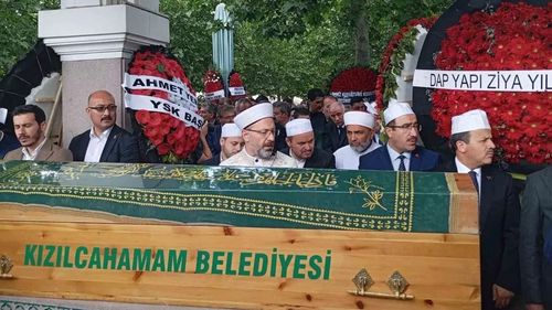 Cumhurbaşkanlığı Özel Kalem Müdürü Hasan Doğan'ın babası Osman Doğan için cenaze töreni