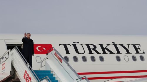 Cumhurbaşkanı Erdoğan, Katar’a gitti