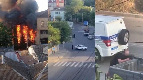 Dağıstan'daki saldırılarda 17 polis, 2 sivil ve 1 papaz öldü