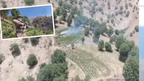 Diyarbakır’daki uyuşturucu operasyonunda Akıncı TİHA kullanıldı