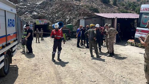 Elazığ'da maden ocağında göçük