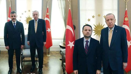 Başkan Erdoğan, Adalet Bakanı Akın Gürlek ve İçişleri Bakanı Mustafa Çiftçi'yi kabul etti