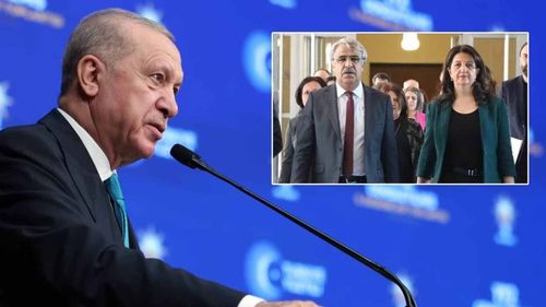 Başkan Erdoğan, DEM heyetini kabul etti