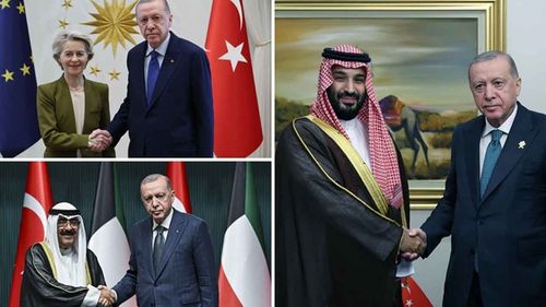  Cumhurbaşkanı Recep Tayyip Erdoğan’dan yoğun diplomasi trafiği