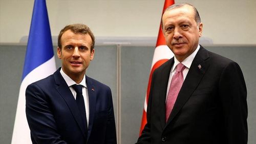 Başkan Erdoğan ile Fransa Cumhurbaşkanı Macron telefonda görüştü