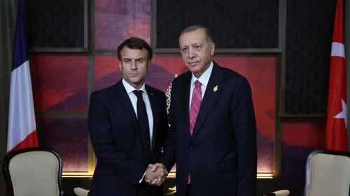 Cumhurbaşkanı Erdoğan ile Macron telefonda görüştü