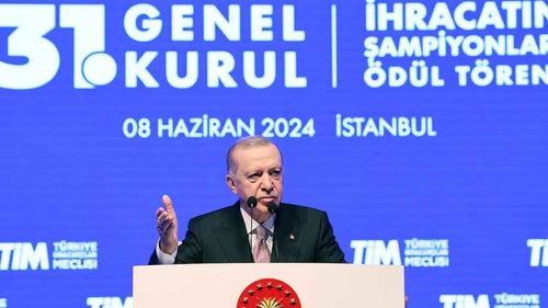 Cumhurbaşkanı Erdoğan: 2002'de bir haftada yaptığımız ihracatı, artık bir günde gerçekleştiriyoruz