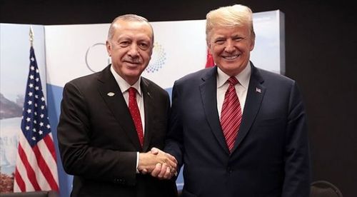 Cumhurbaşkanı Erdoğan, ABD Başkanı Trump ile görüştü