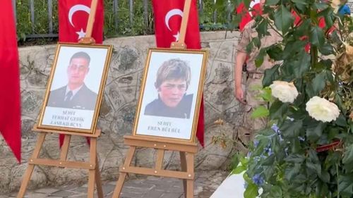Başkan Erdoğan, Eren Bülbül ve Ferhat Gedik'i yâd etti