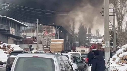Erzurum’da kereste fabrikasında patlama: 5 yaralı