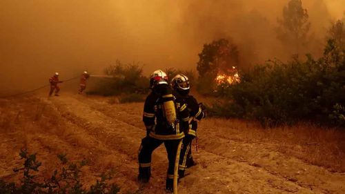 Fransa ve İspanya yangınlara teslim: 100 binden fazla kişi tahliye edildi
