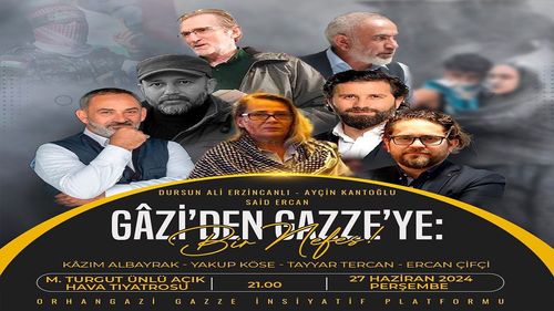 Filistin davası için “Gâzi’den Gazze’ye Bin Nefes” konferansı düzenlenecek