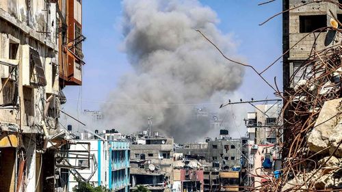 Terör devleti İsrail’in Gazze’ye saldırılarında 7 Filistinli şehit oldu