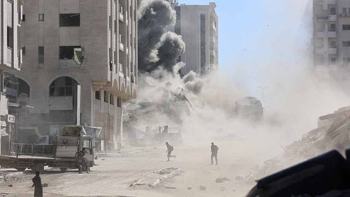 Terör devleti İsrail'in Gazze'ye saldırılarında 5 şehit
