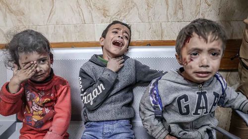 Siyonist terörün kurbanı: Filistinli çocuklar