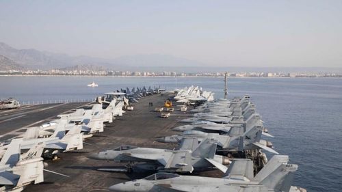 ABD uçak gemisi Gerald R. Ford'da isyan