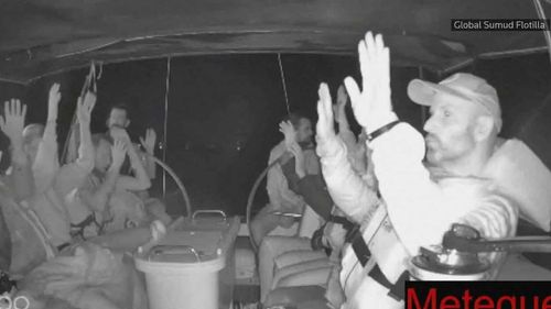 Terör devleti İsrail, Sumud Filosu’na saldırmaya devam ediyor