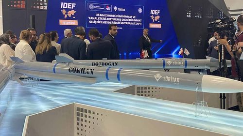 TÜBİTAK, Milli Ramjet Motorlu Hava-Hava Füzesi GÖKHAN'ı ilk kez tanıttı