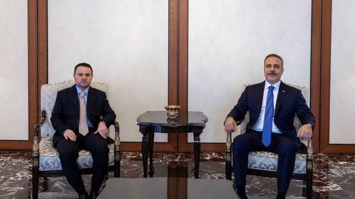 Hakan Fidan, Adalet Bakanı Akın Gürlek ile görüştü