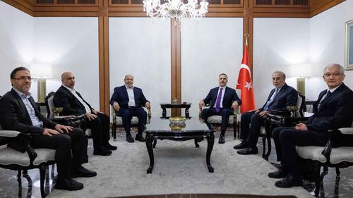 Dışişleri Bakanı Fidan, Hamas heyeti ile Ankara’da görüştü