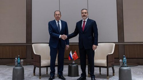 Bakan Fidan, Lavrov ile görüştü