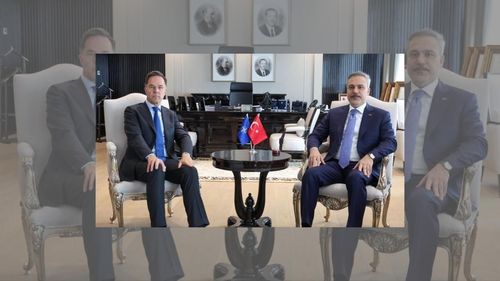 Bakan Fidan NATO Genel Sekreteri Rutte ile görüştü