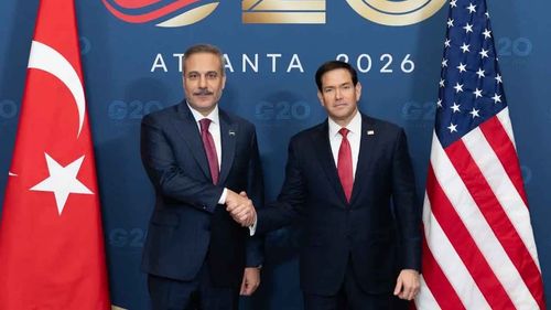 Bakan Fidan, ABD’li mevkidaşı Rubio ile Atalanta’da görüştü