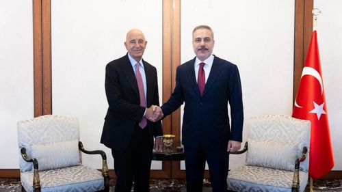 Bakan Fidan, ABD’nin Ankara Büyükelçisi Barrack’ı kabul etti