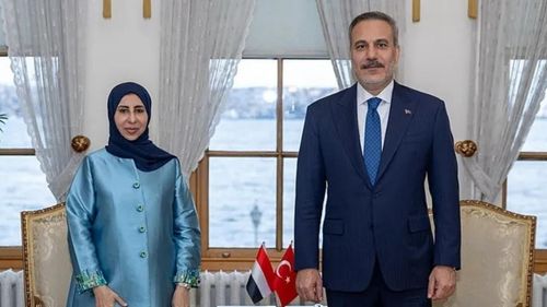 Dışişleri Bakanı Fidan, Yemen Dışişleri Bakanı Afrah ez-Zube ile görüştü