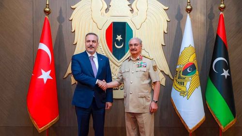 Bakan Fidan, Libya’da Hafter ile görüştü