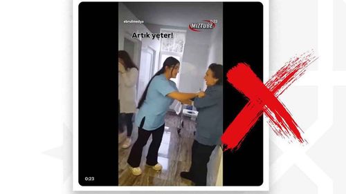 DMM, huzurevinde çekildiği iddia edilen görüntülerin Türkiye’ye ait olmadığını açıkladı