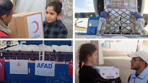 Türkiye’den Gazze’ye 101 bin ton insani yardım
