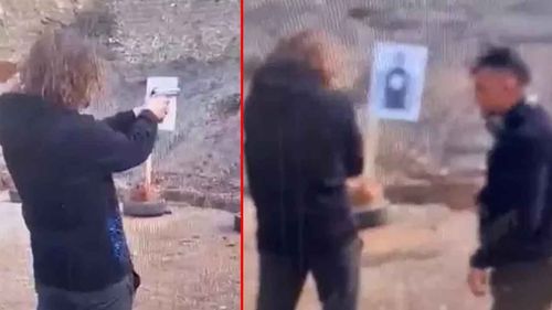 Okul saldırganının poligonda atış yaptığı görüntüler sonrası bir polis görevden uzaklaştırıldı