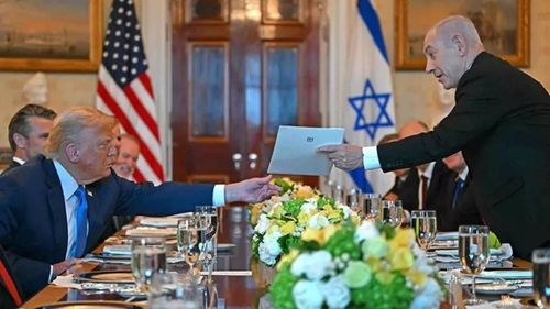 Terör lideri Netanyahu ABD Başkanı Trump'u Nobel'e aday gösterdi