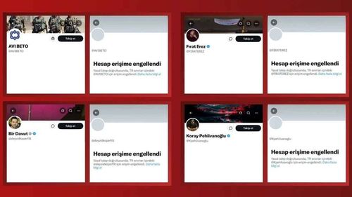 Soykırımcı İsrail yanlısı propaganda yapan 4 hesaba erişim engeli