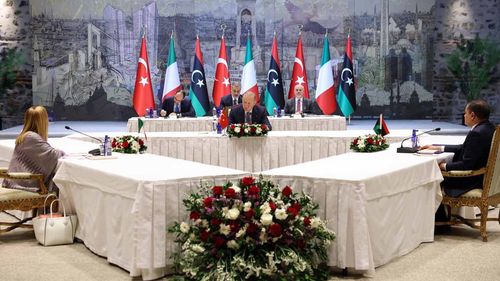 İstanbul’da Akdeniz zirvesi: Erdoğan, Meloni ve Dibeybe bir arada