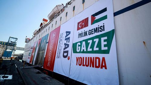 17. İyilik Gemisi Gazze yolunda: 900 ton insani yardım Mersin’den yola çıkıyor