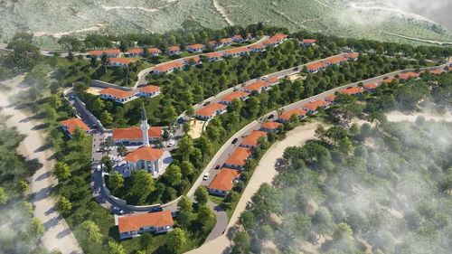 İzmir ve Bilecik’te yangında zarar gören 350 köy evi yeniden inşa edilecek