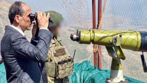 MİT Başkanı Kalın'dan sınıra özel ziyaret