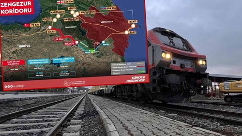 Kars-Iğdır-Aralık-Dilucu Demiryolu Hattı’nın temeli atıldı