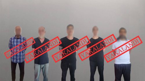 Kırmızı bültenle aranan 5 kişi yakalanarak Türkiye'ye getirildi