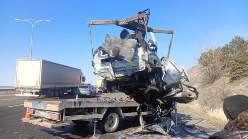 Ankara Kuzey Çevre Yolu'nda kaza: Beş kişi hayatını kaybetti