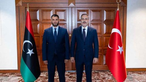 Bakan Fidan, Libya İçişleri Bakan Vekili Trabelsi ile görüştü