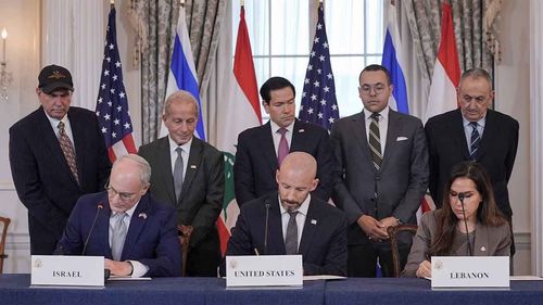 İsrail ile Lübnan arasında ABD arabuluculuğunda çerçeve anlaşması imzalandı