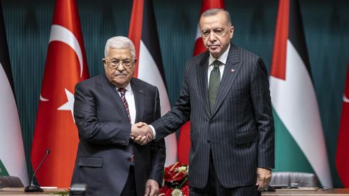 Başkan Erdoğan, Mahmud Abbas ile telefonda görüştü