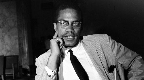 Malcolm X portresi